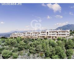 Increíbles apartamentos de obra nueva con vistas panorámicas en Istán