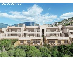 Increíbles apartamentos de obra nueva con vistas panorámicas en Istán