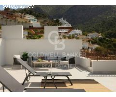 Increíbles apartamentos de obra nueva con vistas panorámicas en Istán