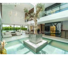 Villa mediterránea moderna en el corazón de la Milla de Oro de Marbella