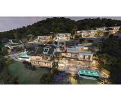 Villas modernas con 4-5 dormitorios con vistas al mar en Málaga Este