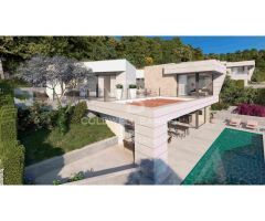 Villas modernas con 4-5 dormitorios con vistas al mar en Málaga Este