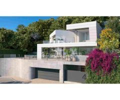 Villas modernas con 4-5 dormitorios con vistas al mar en Málaga Este