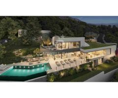 Villas modernas con 4-5 dormitorios con vistas al mar en Málaga Este