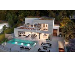 Villas modernas con 4-5 dormitorios con vistas al mar en Málaga Este