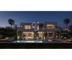 Villas independientes de 3 dormitorios con vistas al mar en Mijas Costa