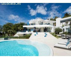 Villa moderna de lujo con vistas al mar en La Quinta, Benahavís