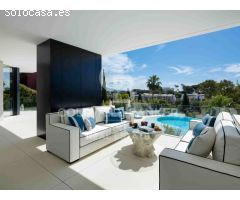Villa moderna de lujo con vistas al mar en La Quinta, Benahavís