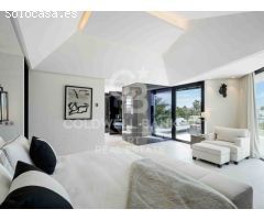 Villa moderna de lujo con vistas al mar en La Quinta, Benahavís