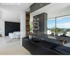 Villa moderna de lujo con vistas al mar en La Quinta, Benahavís