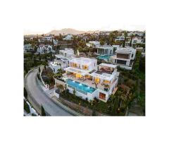 Villa de lujo moderna con vistas panorámicas en Los Flamingos
