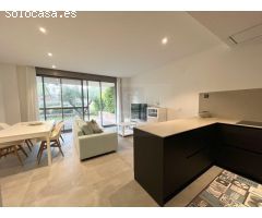 ALQUILER DE TEMPORADA DE FANTASTICO PISO CON JARDÍN EN SALOU