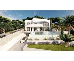 Villa de lujo 4 dormitorios en la Sierra de Altea