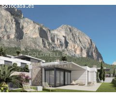 Chalet independiente 3 y 4 habitaciones lujo Polop