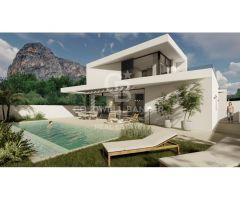 Villa lujo 3 dormitorios Polop