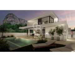 Villa lujo 3 dormitorios Polop