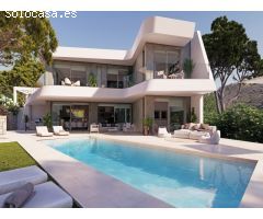 Villa con vistas al mar en Moraira