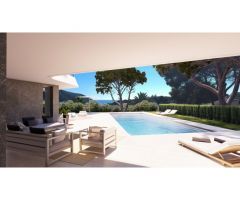 Villa con vistas al mar en Moraira