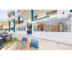 Bar-Restaurante en pleno funcionamiento + Vivienda en planta superior en Oliva
