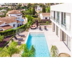 Villa moderna con vistas al mar cerca de Cala Fustera - Benissa