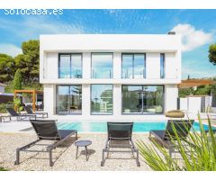 Villa moderna con vistas al mar cerca de Cala Fustera - Benissa