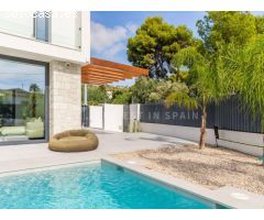 Villa moderna con vistas al mar cerca de Cala Fustera - Benissa