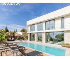 Villa moderna con vistas al mar cerca de Cala Fustera - Benissa