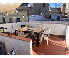 Estudio en venta con terraza cerca del Mercat de Sant Antoni