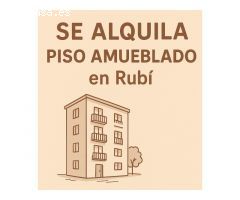 Piso equipado en Rubi Zona estación de ferrocarriles de la generalidad