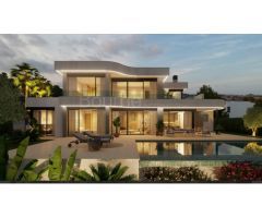 Villa contemporánea de 4 dormitorios con piscina y vistas impresionantes en