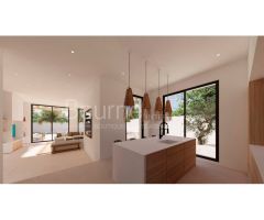 Parcela con Proyecto de Villa de Lujo en Moraira