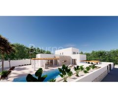 Proyecto de Villa de Lujo de Dos Plantas en Parcela Exclusiva en Moraira - Con