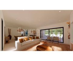 Proyecto de Villa de Lujo en una Sola Planta en Parcela Exclusiva en Moraira -