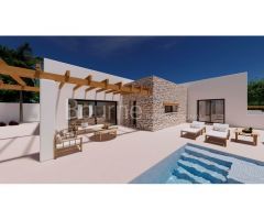 Proyecto de Villa de Lujo en una Sola Planta en Parcela Exclusiva en Moraira -
