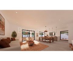 Parcela con Proyecto de Villa de Lujo en Moraira