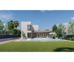 Villa de 3 dormitorios de obra nueva en Vera playa
