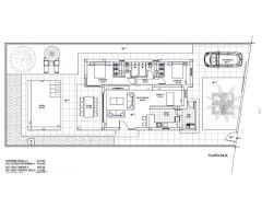 Villa de 3 dormitorios sobre plano en venta en Los Gallardos