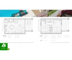 Duplex a estrenar de 2 dormitorios en venta en Desert Springs GOLF