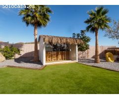 Preciosa villa moderna de 3 dormitorios en una parcela de 3000m2 en Pilar de
