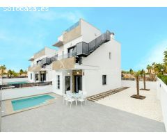 Villa con piscina privada, con vistas a Laguna rosa - Torrevieja