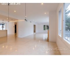 Lujosa villa a estrenar con piscina y jardín privado en Golf-Can Trabal (Sant