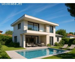Villa de lujo a estrenar en la mejor zona de Mirasol (Sant Cugat)