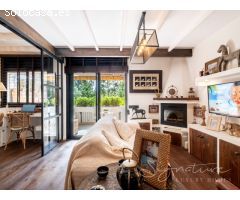 Exclusiva planta baja de diseño contemporáneo con terraza privada en la
