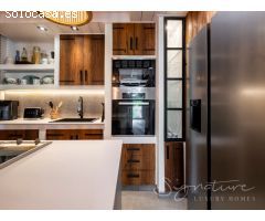 Exclusiva planta baja de diseño contemporáneo con terraza privada en la