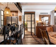 Exclusiva planta baja de diseño contemporáneo con terraza privada en la