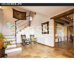 Chalet mallorquín con piscina y vistas en Inca