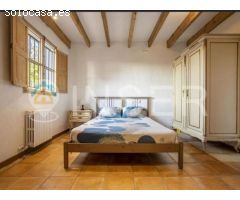 Chalet mallorquín con piscina y vistas en Inca