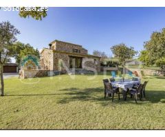 Chalet mallorquín con piscina y vistas en Inca