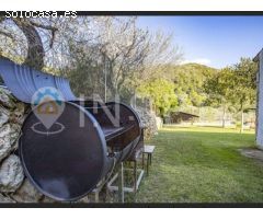 Chalet mallorquín con piscina y vistas en Inca