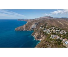 Villa Caleta - Estilo Ibicenco con Vistas Panorámicas al Mar Mediterráneo